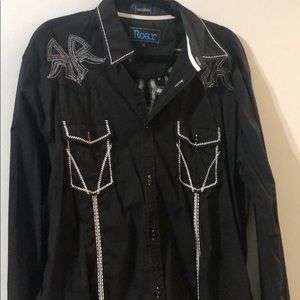 Roar button up shirt
